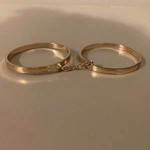 Victoria's Secret Gold Cuff Bracelets